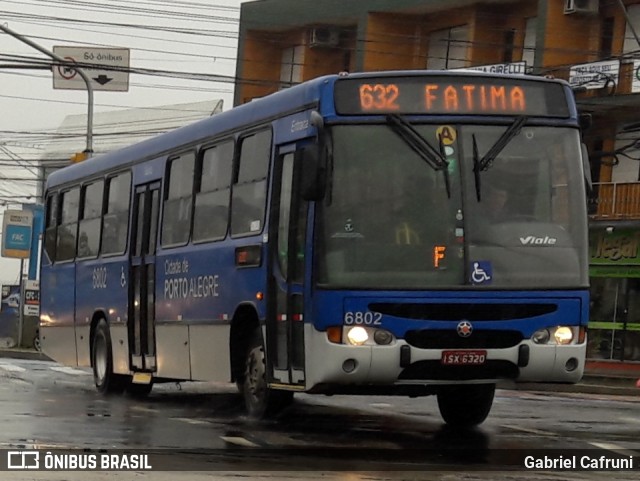 SOPAL - Sociedade de Ônibus Porto-Alegrense Ltda. 6802 na cidade de Porto Alegre, Rio Grande do Sul, Brasil, por Gabriel Cafruni. ID da foto: 7023435.