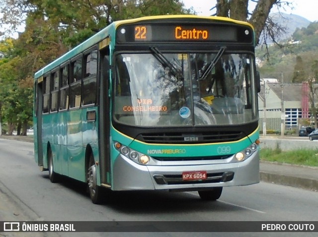 FAOL - Friburgo Auto Ônibus 099 na cidade de Nova Friburgo, Rio de Janeiro, Brasil, por PEDRO COUTO. Número da foto: #7023679.