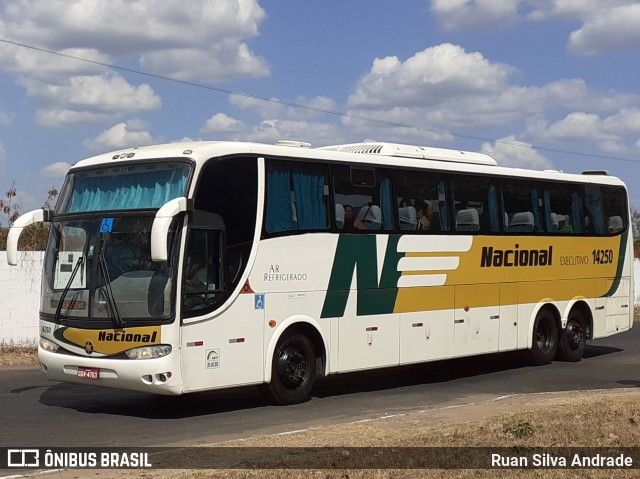 Viação Nacional 14250 na cidade de Teresina, Piauí, Brasil, por Ruan Silva Andrade. ID da foto: 7049249.