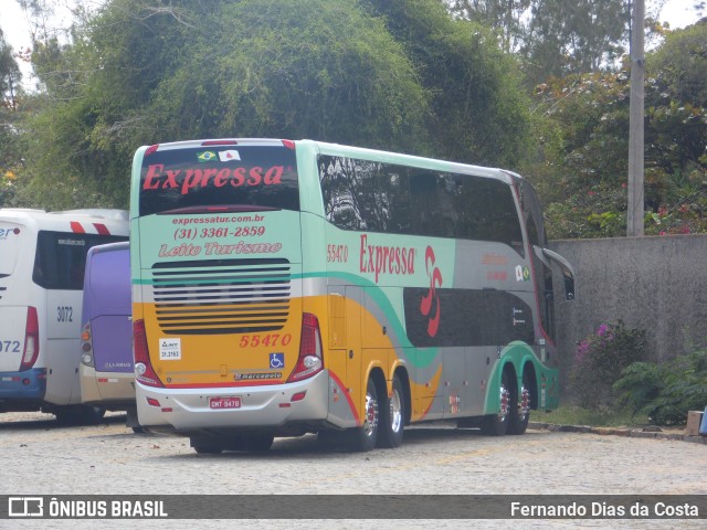 Expressa Turismo 55470 na cidade de São João da Barra, Rio de Janeiro, Brasil, por Fernando Dias da Costa. ID da foto: 7048073.