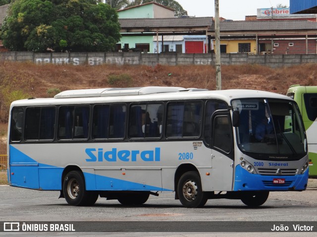 Sideral Transportes e Turismo 2080 na cidade de São Luís, Maranhão, Brasil, por João Victor. ID da foto: 7049538.