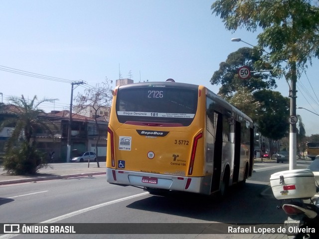 Upbus Qualidade em Transportes 3 5772 na cidade de São Paulo, São Paulo, Brasil, por Rafael Lopes de Oliveira. Número da foto: #7047759.