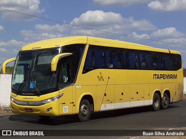 Viação Itapemirim 60099 na cidade de Teresina, Piauí, Brasil, por Ruan Silva Andrade. ID da foto: 7049234.