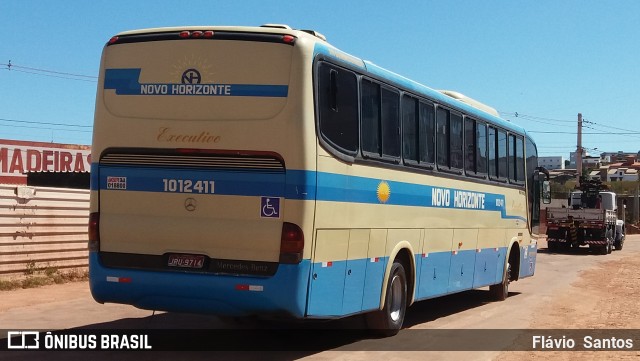 Viação Novo Horizonte 1012411 na cidade de Barra da Estiva, Bahia, Brasil, por Flávio  Santos. Número da foto: #7047910.