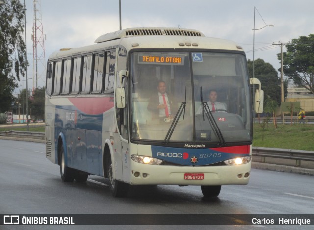 Viação Riodoce 80705 na cidade de Vitória da Conquista, Bahia, Brasil, por Carlos  Henrique. ID da foto: 7049492.