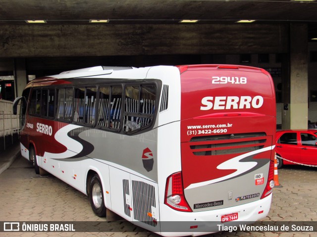 Viação Serro 29418 na cidade de Belo Horizonte, Minas Gerais, Brasil, por Tiago Wenceslau de Souza. ID da foto: 7048632.