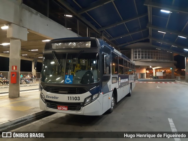 Auto Omnibus Floramar 11103 na cidade de Belo Horizonte, Minas Gerais, Brasil, por Hugo Henrique de Figueiredo. Número da foto: #7047906.