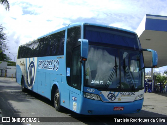 Auto Viação Progresso 6159 na cidade de Salvador, Bahia, Brasil, por Tarcisio Rodrigues da Silva. ID da foto: 7047191.