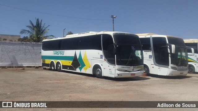 Viação Transpiauí 502 na cidade de Águas Lindas de Goiás, Goiás, Brasil, por Adilson de Sousa. ID da foto: 7047668.