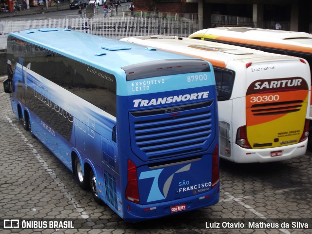 Transnorte - Transporte e Turismo Norte de Minas 87900 na cidade de Belo Horizonte, Minas Gerais, Brasil, por Luiz Otavio Matheus da Silva. ID da foto: 7050883.