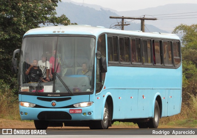 Ônibus Particulares 2666 na cidade de Congonhas, Minas Gerais, Brasil, por Rodrigo  Aparecido. Número da foto: #7051759.