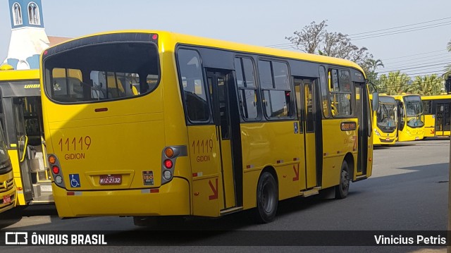 Gidion Transporte e Turismo 11119 na cidade de Joinville, Santa Catarina, Brasil, por Vinicius Petris. Número da foto: #7050261.