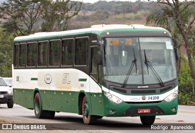 Viação São Luiz 14210 na cidade de Congonhas, Minas Gerais, Brasil, por Rodrigo  Aparecido. Número da foto: #7051855.