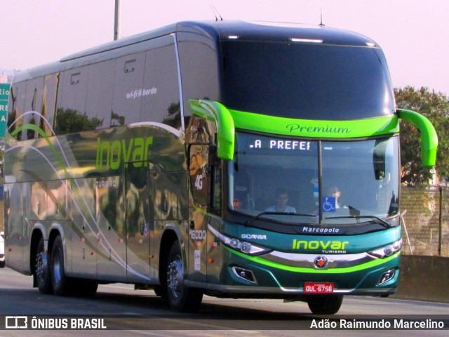 Expresso Inovar Turismo e Transportes 16000 na cidade de Belo Horizonte, Minas Gerais, Brasil, por Adão Raimundo Marcelino. ID da foto: 7051773.