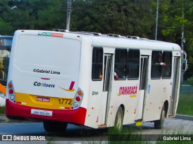 Itamaracá Transportes 1.772 na cidade de Paulista, Pernambuco, Brasil, por Gabriel Lima. ID da foto: 7050695.