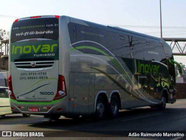 Expresso Inovar Turismo e Transportes 16000 na cidade de Belo Horizonte, Minas Gerais, Brasil, por Adão Raimundo Marcelino. Número da foto: #7051802.