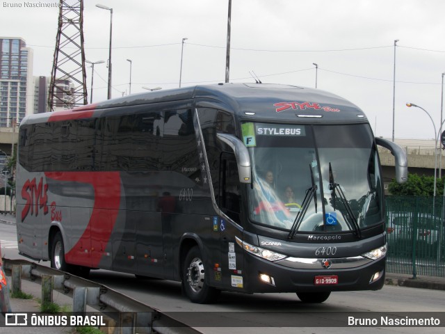 Style Bus 6400 na cidade de São Paulo, São Paulo, Brasil, por Bruno Nascimento. ID da foto: 7052669.