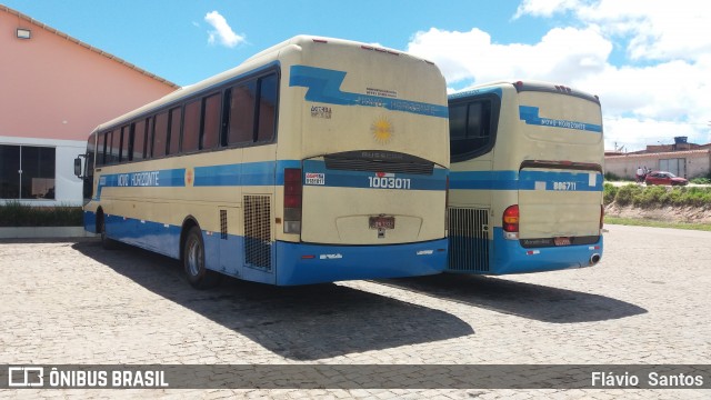Viação Novo Horizonte 1003011 na cidade de Barra da Estiva, Bahia, Brasil, por Flávio  Santos. Número da foto: #7050575.