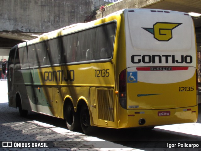 Empresa Gontijo de Transportes 12135 na cidade de Belo Horizonte, Minas Gerais, Brasil, por Igor Policarpo. ID da foto: 7050984.