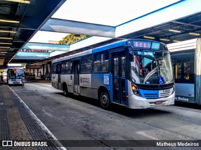 Transwolff Transportes e Turismo 6 6806 na cidade de São Paulo, São Paulo, Brasil, por Matheus Medeiros. ID da foto: 7051602.