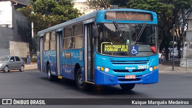SM Transportes 20012 na cidade de Belo Horizonte, Minas Gerais, Brasil, por Kaique Marquês Medeiros . Número da foto: #7051102.
