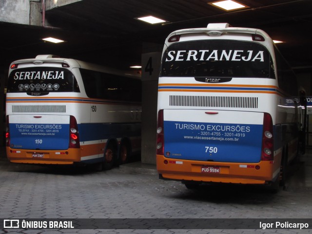 Viação Sertaneja 750 na cidade de Belo Horizonte, Minas Gerais, Brasil, por Igor Policarpo. Número da foto: #7050946.
