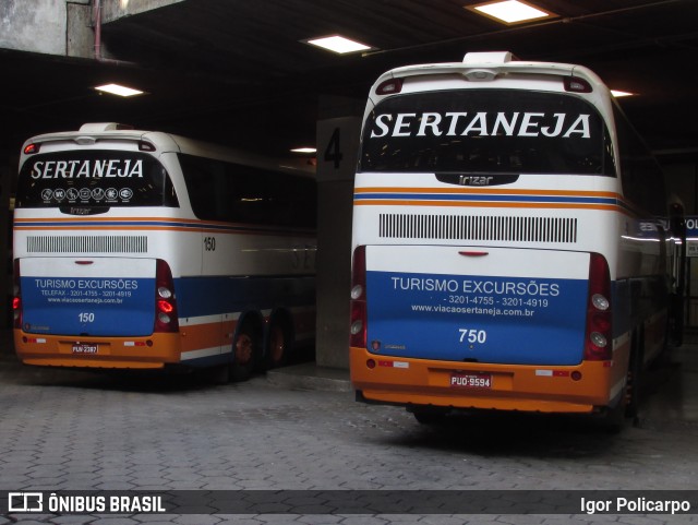 Viação Sertaneja 750 na cidade de Belo Horizonte, Minas Gerais, Brasil, por Igor Policarpo. ID da foto: 7050946.