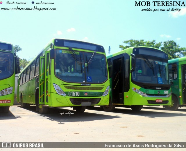 TransPremium 01510 na cidade de Teresina, Piauí, Brasil, por Francisco de Assis Rodrigues da Silva. Número da foto: #7050470.