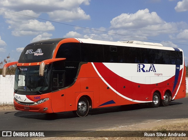 R.A. Viagens 7400 na cidade de Teresina, Piauí, Brasil, por Ruan Silva Andrade. Número da foto: #7052342.