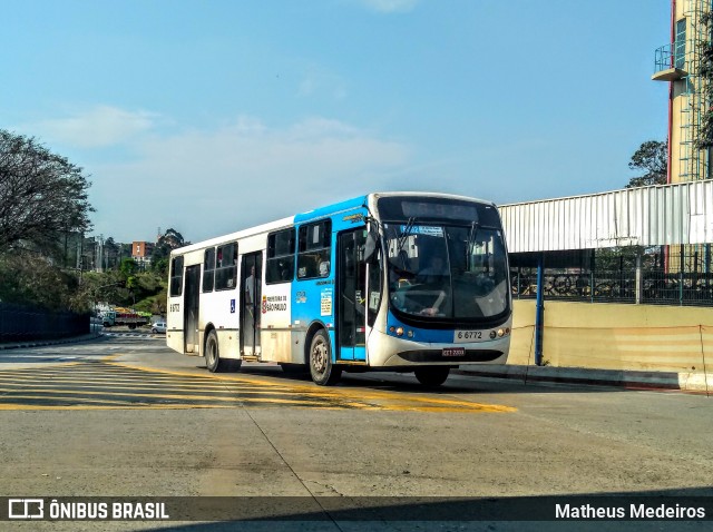 Transwolff Transportes e Turismo 6 6772 na cidade de São Paulo, São Paulo, Brasil, por Matheus Medeiros. Número da foto: #7050732.
