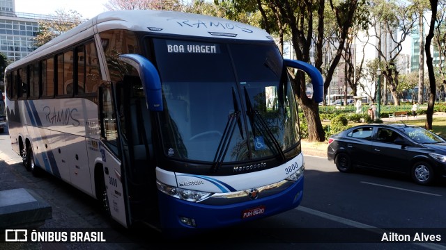 Ramos Turismo 3800 na cidade de Belo Horizonte, Minas Gerais, Brasil, por Ailton Alves. ID da foto: 7054321.