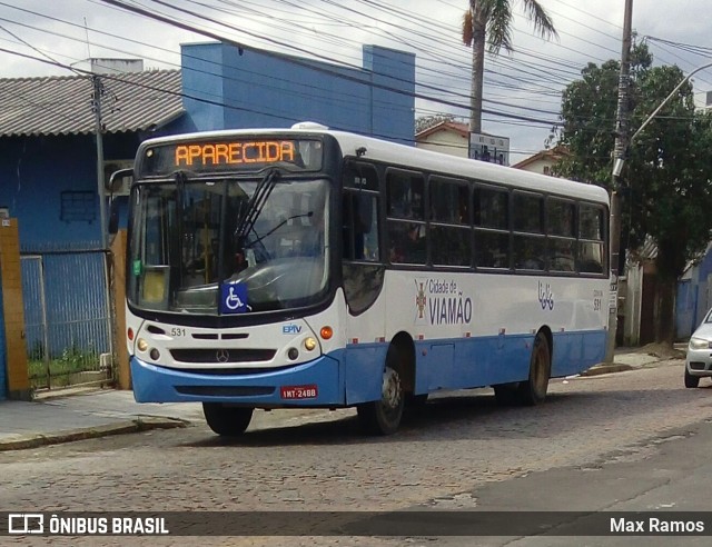 Empresa de Transporte Coletivo Viamão 531 na cidade de Viamão, Rio Grande do Sul, Brasil, por Max Ramos. Número da foto: #7054081.