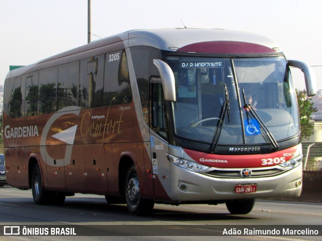 Expresso Gardenia 3205 na cidade de Belo Horizonte, Minas Gerais, Brasil, por Adão Raimundo Marcelino. ID da foto: 7054972.