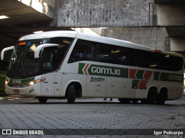 Empresa Gontijo de Transportes 21700 na cidade de Belo Horizonte, Minas Gerais, Brasil, por Igor Policarpo. ID da foto: 7054059.