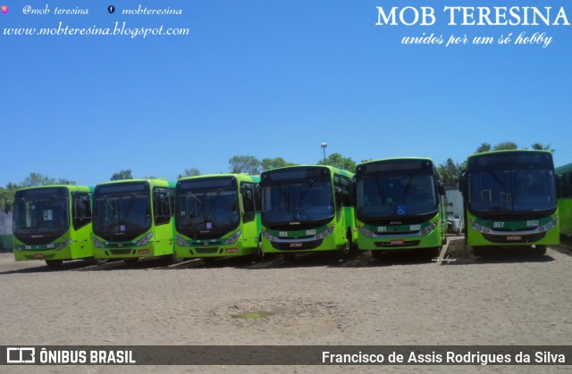 EMVIPI - Empresa Viação Piauí 01091 na cidade de Teresina, Piauí, Brasil, por Francisco de Assis Rodrigues da Silva. ID da foto: 7054585.