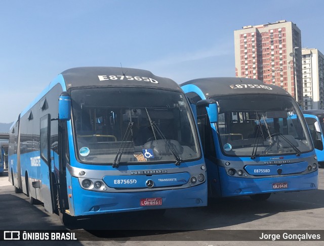 Expresso Pégaso E87565D na cidade de Rio de Janeiro, Rio de Janeiro, Brasil, por Jorge Gonçalves. ID da foto: 7055088.