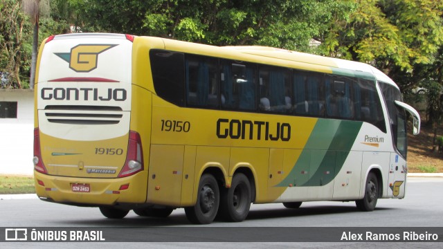 Empresa Gontijo de Transportes 19150 na cidade de Taubaté, São Paulo, Brasil, por Alex Ramos Ribeiro. ID da foto: 7057239.