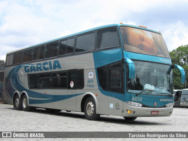 Viação Garcia 6014 na cidade de São Paulo, São Paulo, Brasil, por Tarcisio Rodrigues da Silva. ID da foto: 7056515.