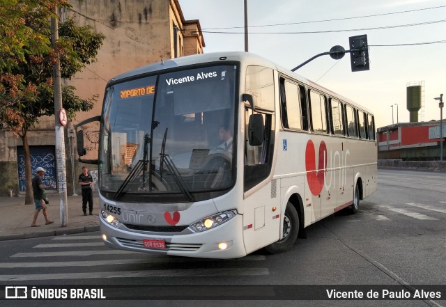 Expresso Unir 14255 na cidade de Belo Horizonte, Minas Gerais, Brasil, por Vicente de Paulo Alves. ID da foto: 7057082.