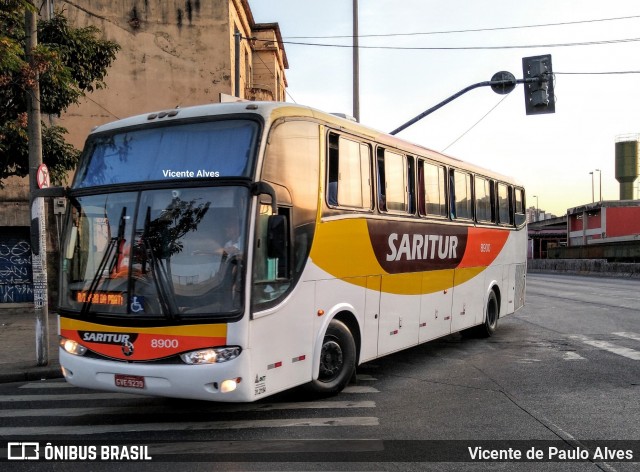 Saritur - Santa Rita Transporte Urbano e Rodoviário 8900 na cidade de Belo Horizonte, Minas Gerais, Brasil, por Vicente de Paulo Alves. Número da foto: #7057040.