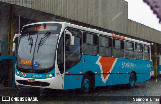 Viação Sanremo 828 na cidade de Vila Velha, Espírito Santo, Brasil, por Saimom  Lima. Número da foto: #7056476.