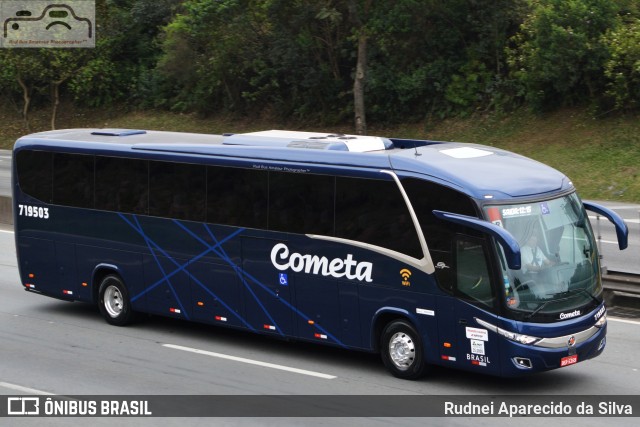 Viação Cometa 719503 na cidade de Arujá, São Paulo, Brasil, por Rudnei Aparecido da Silva. ID da foto: 7056696.