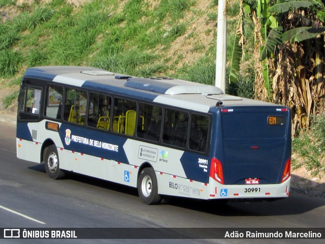 Viação Zurick 30991 na cidade de Belo Horizonte, Minas Gerais, Brasil, por Adão Raimundo Marcelino. Número da foto: #7057113.