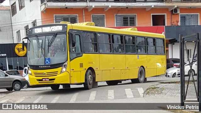 Gidion Transporte e Turismo 11337 na cidade de Joinville, Santa Catarina, Brasil, por Vinicius Petris. ID da foto: 7059878.