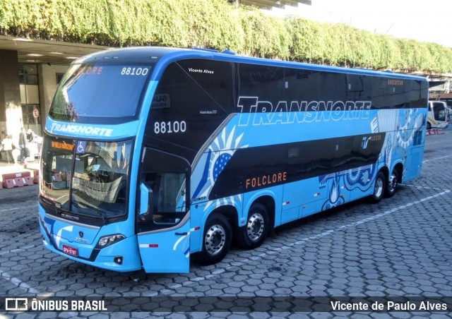 Transnorte - Transporte e Turismo Norte de Minas 88100 na cidade de Belo Horizonte, Minas Gerais, Brasil, por Vicente de Paulo Alves. ID da foto: 7059904.