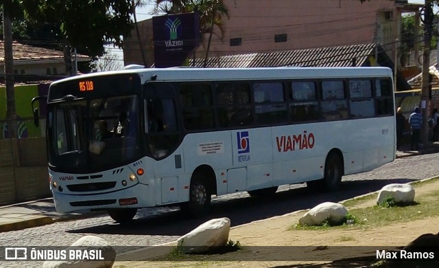 Empresa de Transporte Coletivo Viamão 8111 na cidade de Viamão, Rio Grande do Sul, Brasil, por Max Ramos. ID da foto: 7058546.