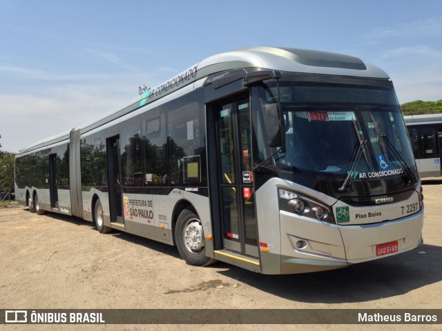 Viação Campo Belo 7 2297 na cidade de São Paulo, São Paulo, Brasil, por Matheus Barros. Número da foto: #7059997.