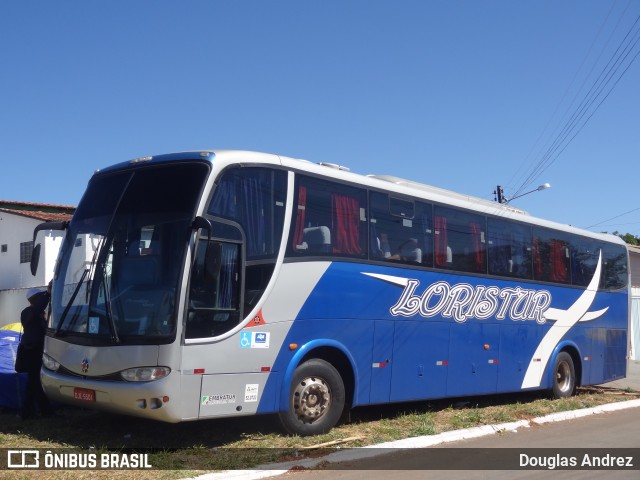 Loristur Turismo 1030 na cidade de Trindade, Goiás, Brasil, por Douglas Andrez. Número da foto: #7058252.
