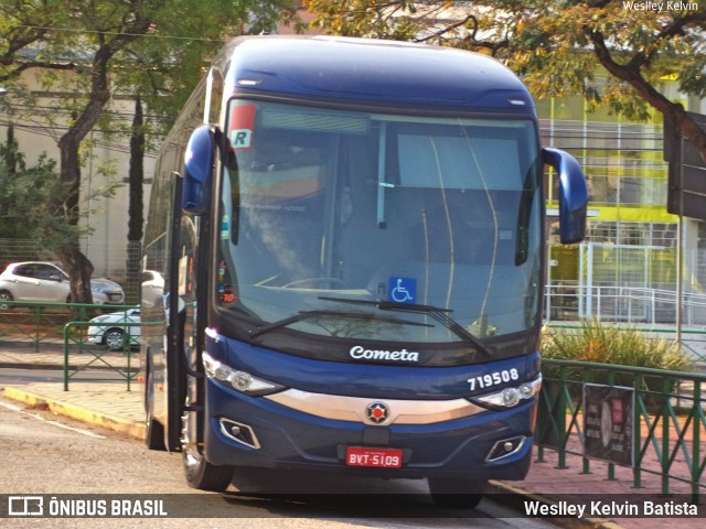 Viação Cometa 719508 na cidade de Sorocaba, São Paulo, Brasil, por Weslley Kelvin Batista. Número da foto: #7058231.