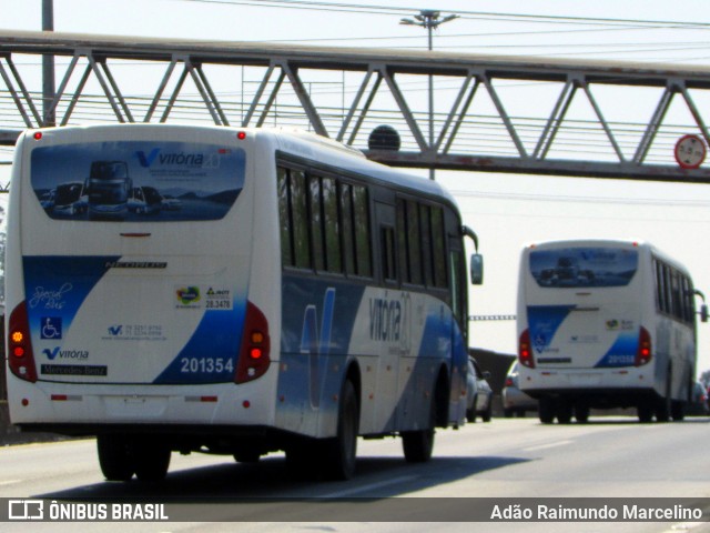 Vitória Transportes 201354 na cidade de Belo Horizonte, Minas Gerais, Brasil, por Adão Raimundo Marcelino. ID da foto: 7059660.